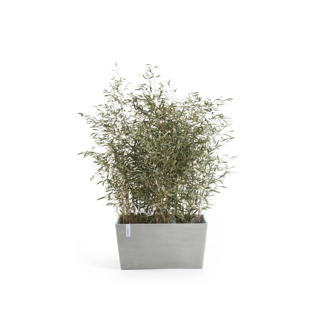 Ecopots Paris 60 White Grey